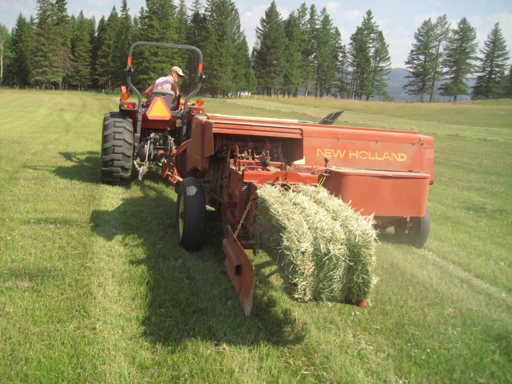 Baling Hay