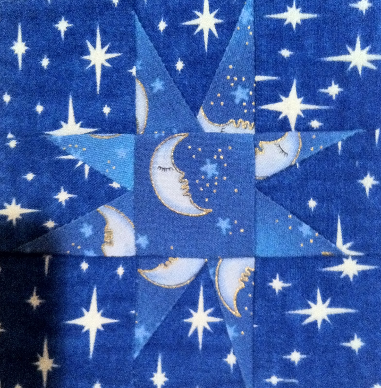 Kelly Girl Quilts Over the Moon