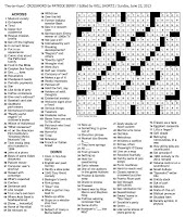 Klove lars The New York Times Crossword in Gothic: June 2013
