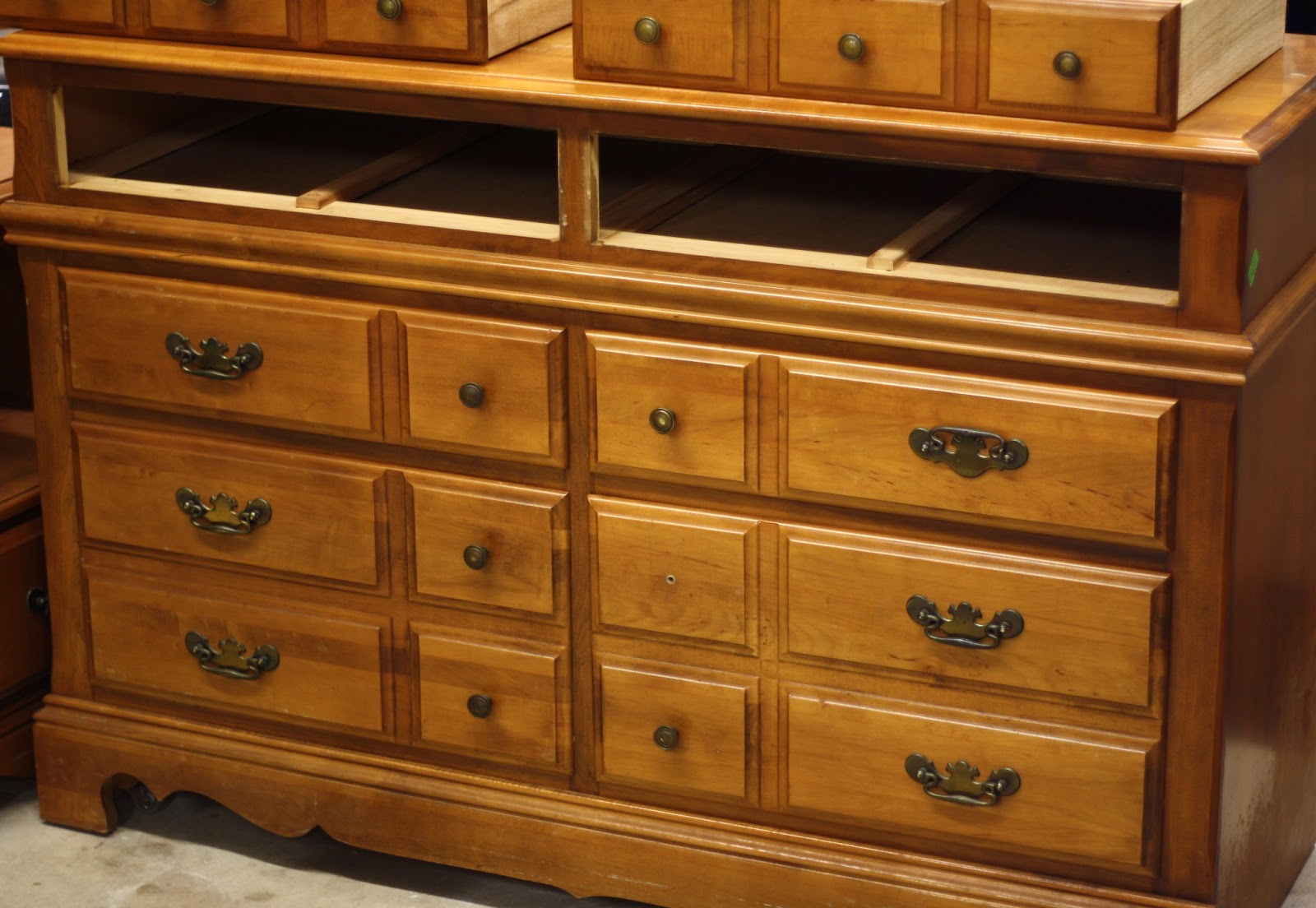 the semifrugal life diy dresser with rustic wooden top
