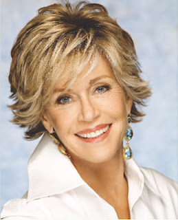 Celebrity Hairstyle Jane Fonda Short Bob Hairstyles
