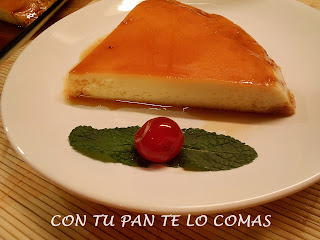 Flan De Almendras Al Microondas
