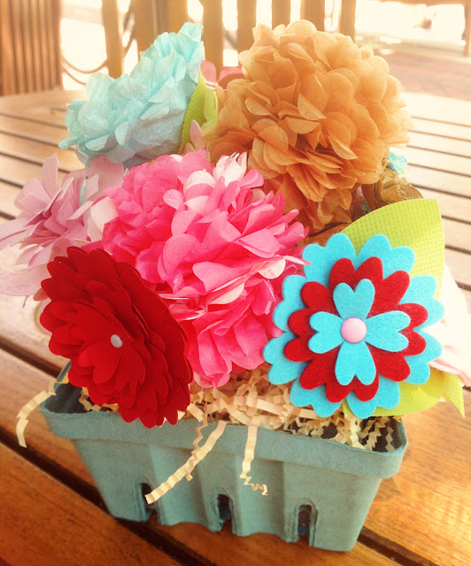 inspire co. making flowers with Pam and Eileen