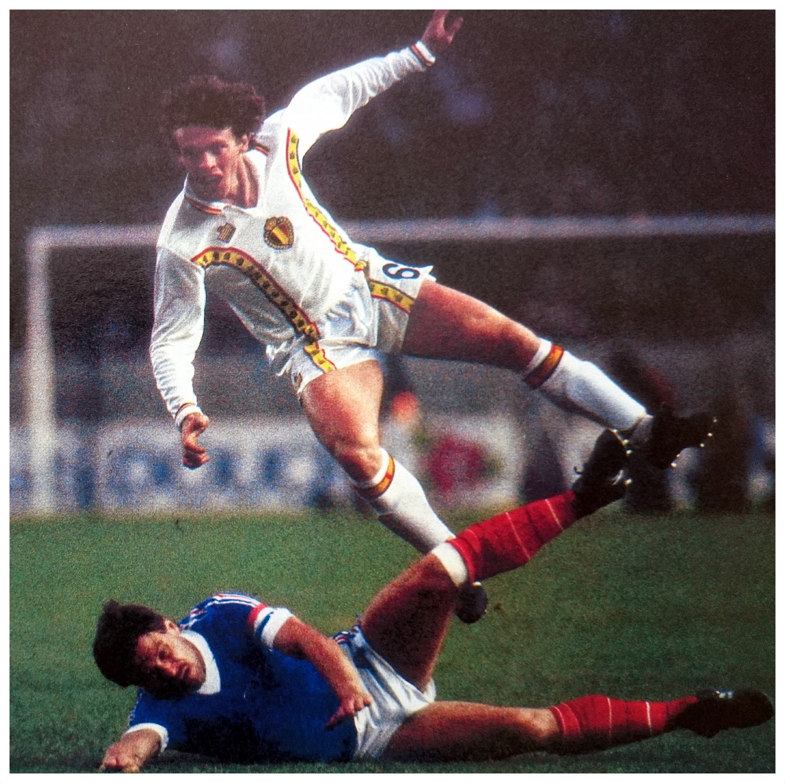 FRANCEBelgique 1981. THE VINTAGE FOOTBALL CLUB