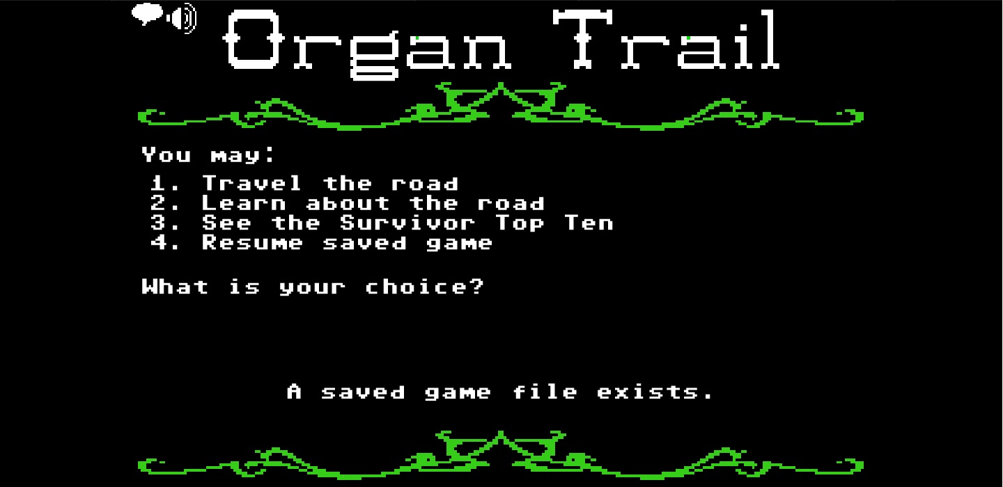 organ trail game organ trail game