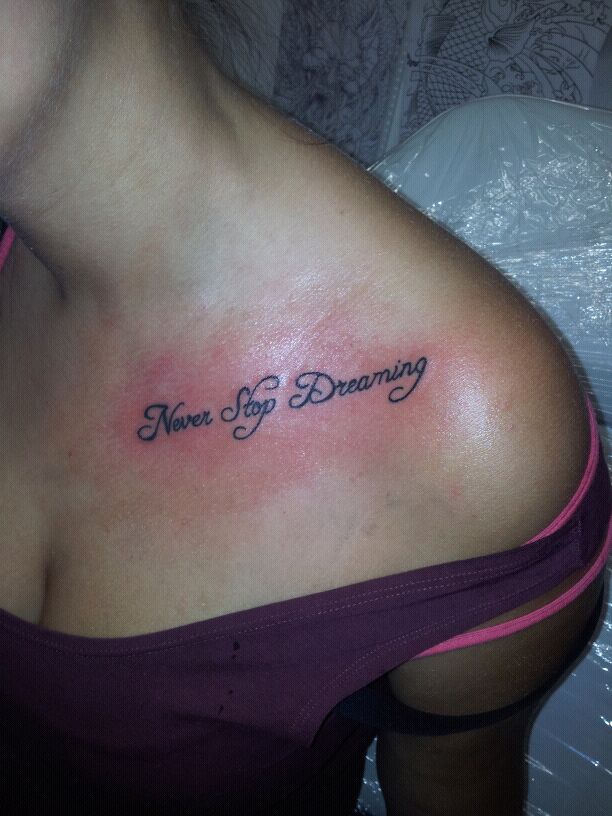 Faceless Enemy Tattoo 136 30 09 2012 Never Stop Dreaming