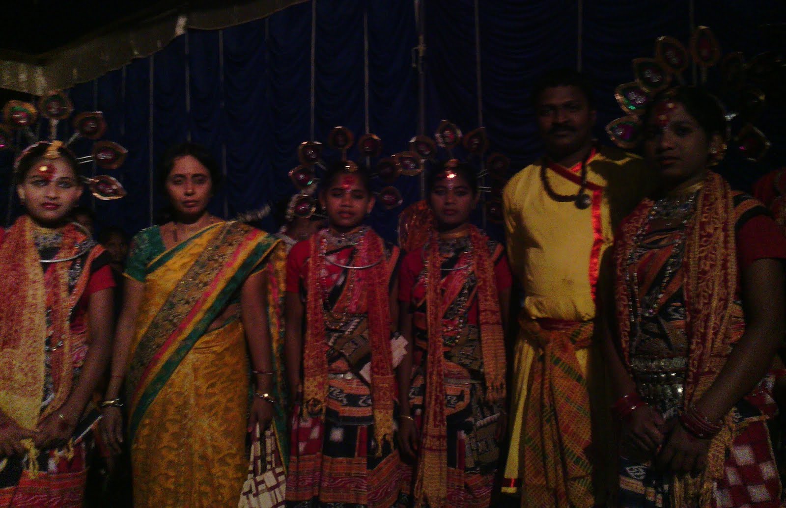 Sambalpuri folk dance during Nabarangpur Mondei festival 2014 at Odisha