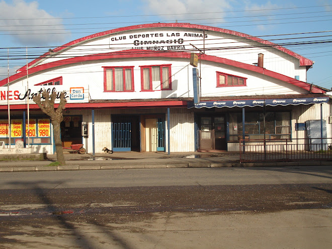 Frontis del antiguo gimnasio - agosto 2007