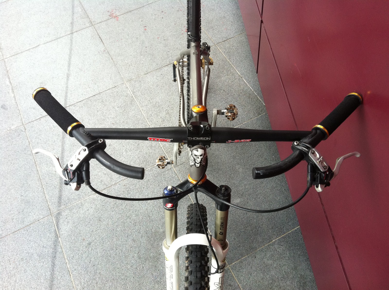 自転車 ハンドル タイテック TITEC H-BAR JEFF JONES - 自転車