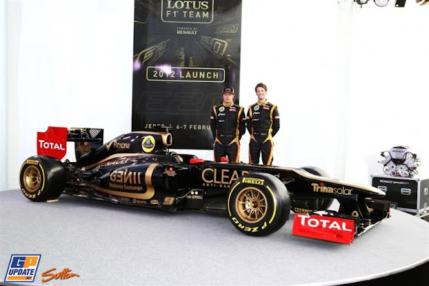 LOTUS RENAULT F1 TEAM - Coche oficial de F1 2012
