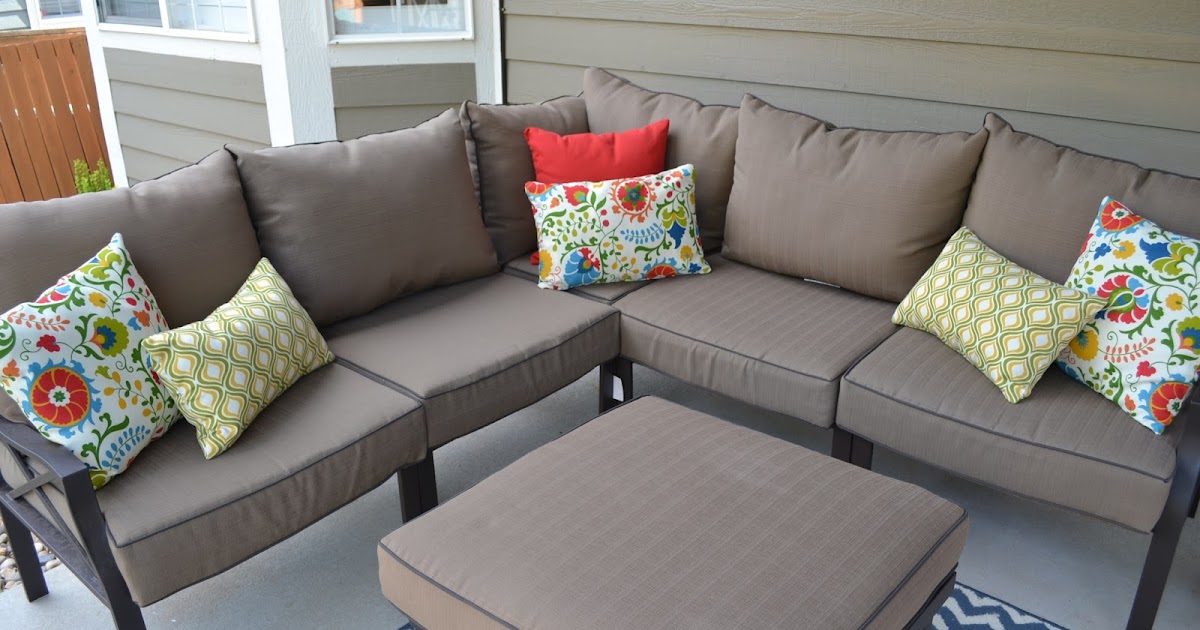 I was planning on... Buying new patio pillows but recover some instead?