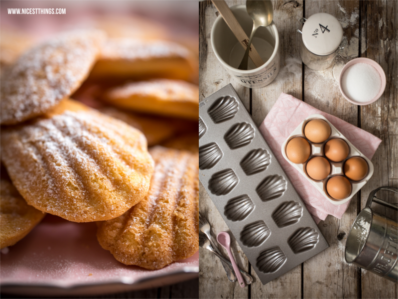 Dark and Moody Food Photography Madeleines Rezept Thermomix