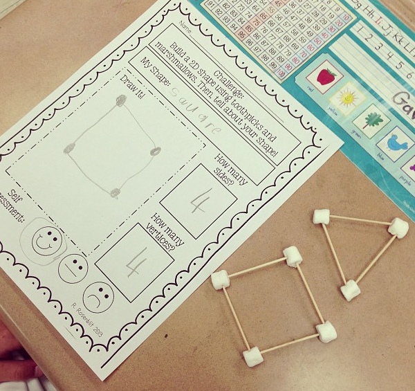 More Sorting Shapes & Freebie - First Grade Blue Skies