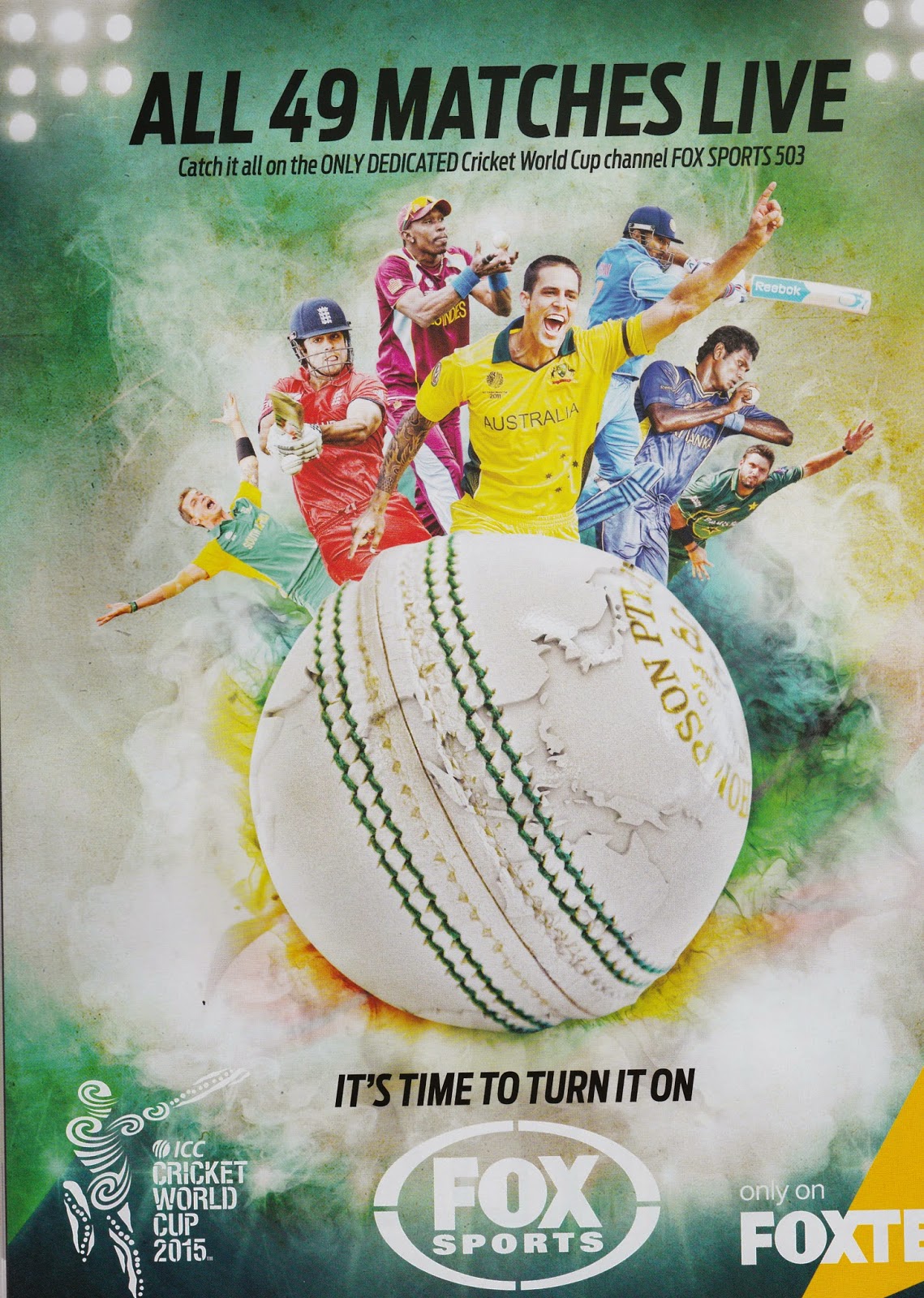 The Wasted Afternoons Cricket advertising an update