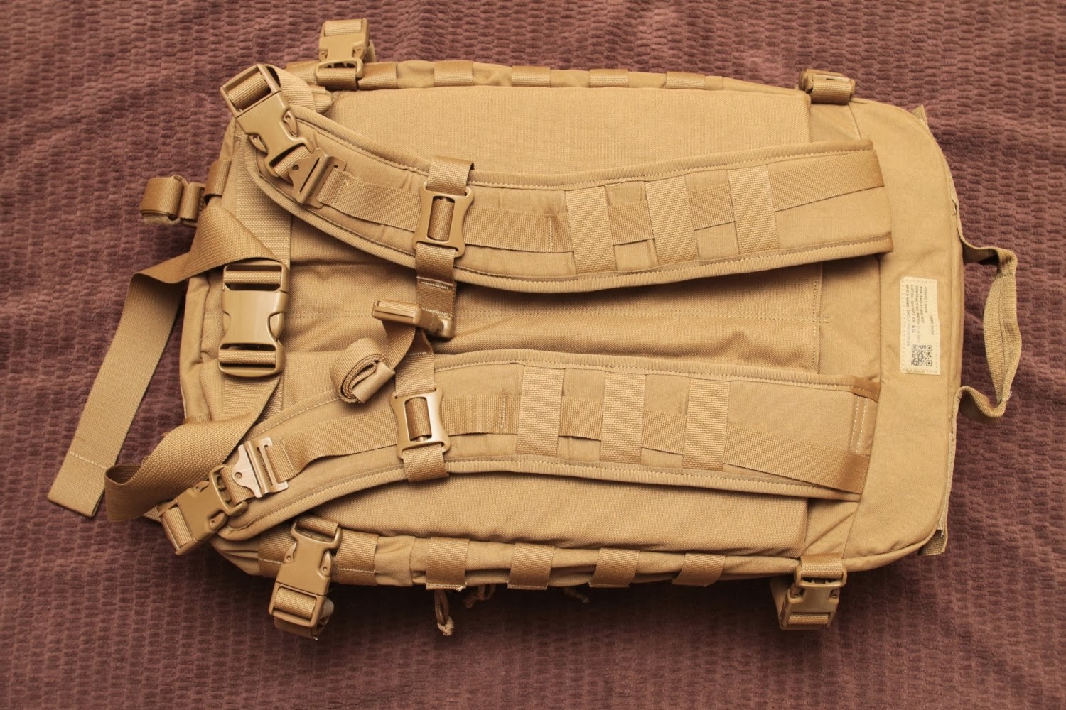 bingbabel USMC FILBE Complete Pack System Coyote Brown