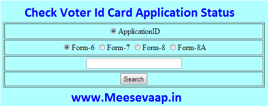 Ceo telangana voter id card download