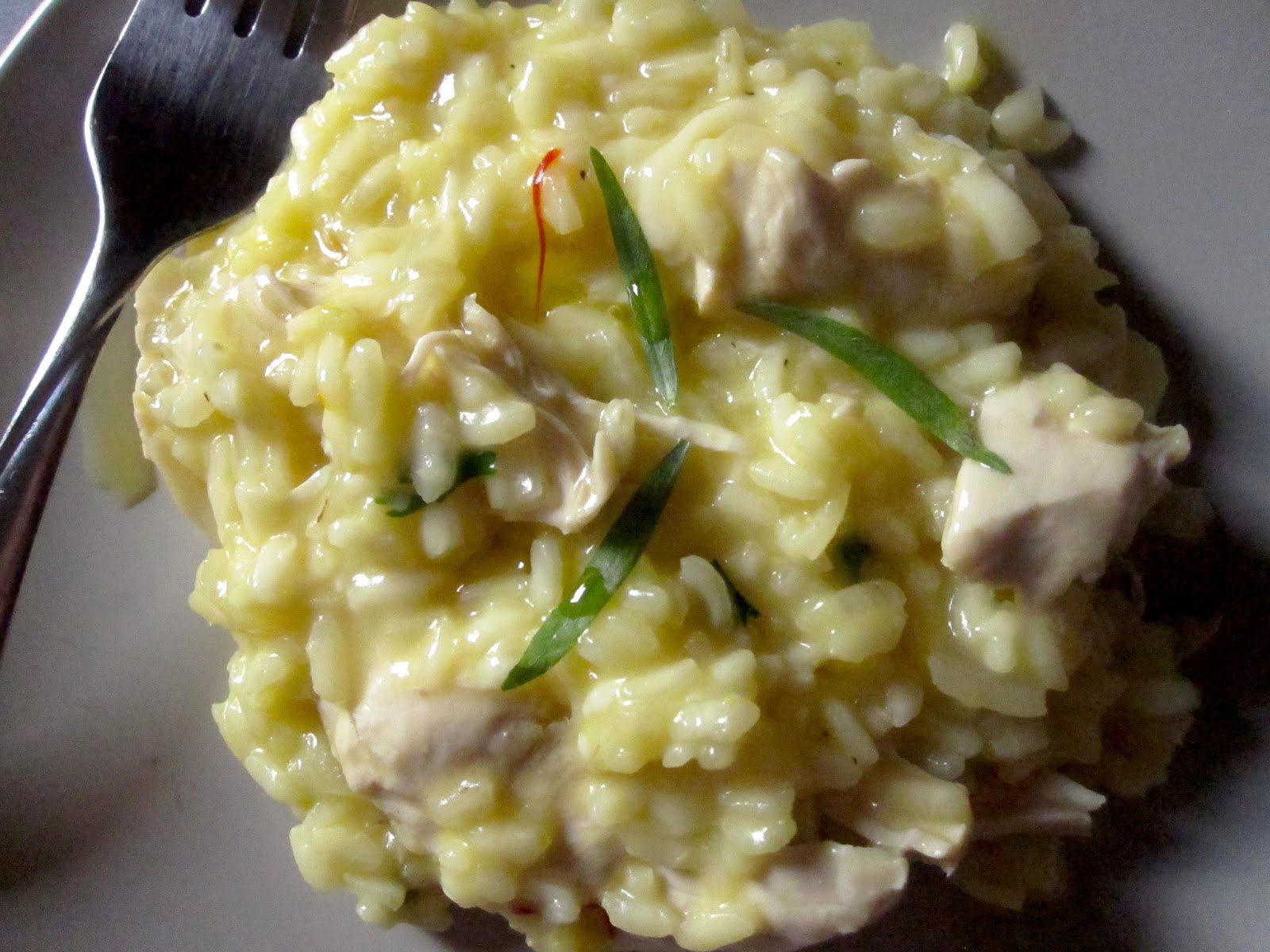 Makers and Bakers Poached Chicken Risotto with Tarragon and White