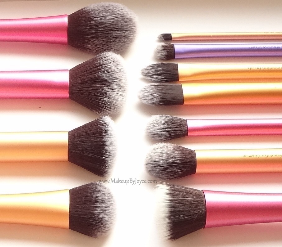 MakeupByJoyce ** ! Review + Comparison Real Techniques Brush Collection