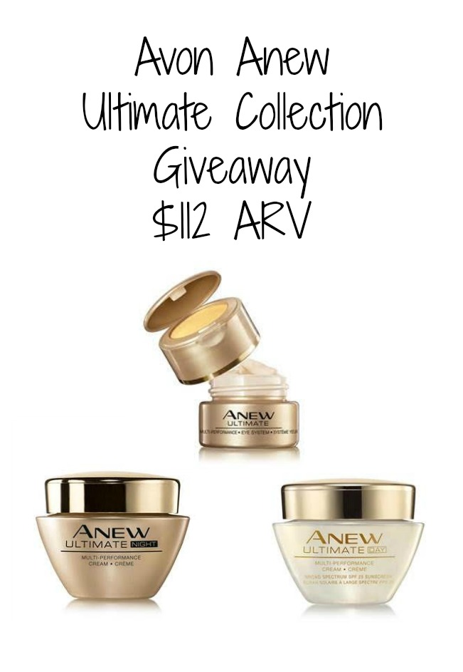 Avon Anew Ultimate Collection Giveaway 112 Value Ends 11/17