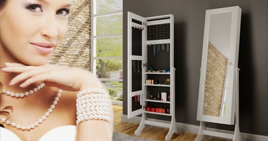 aynali taki ve aksesuar dolabi