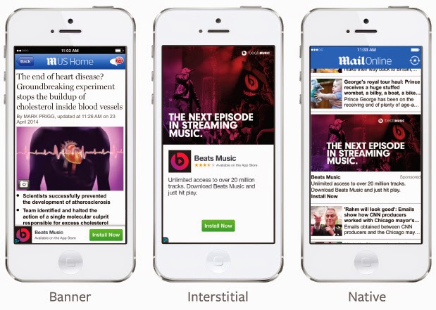 Format iklan mobile ads Format iklan mobile ads