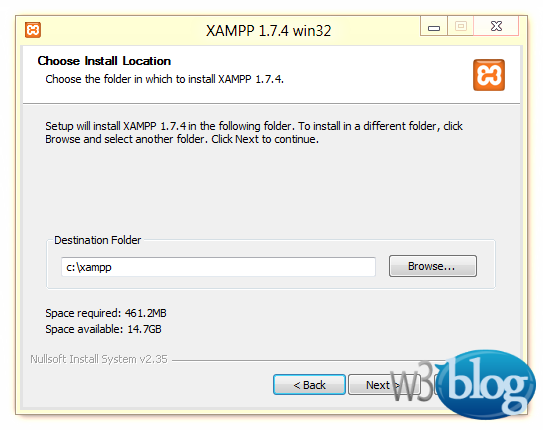 Cách dễ dàng để cài đặt webserver trong Windows XAMPP+1.7.4+win32
