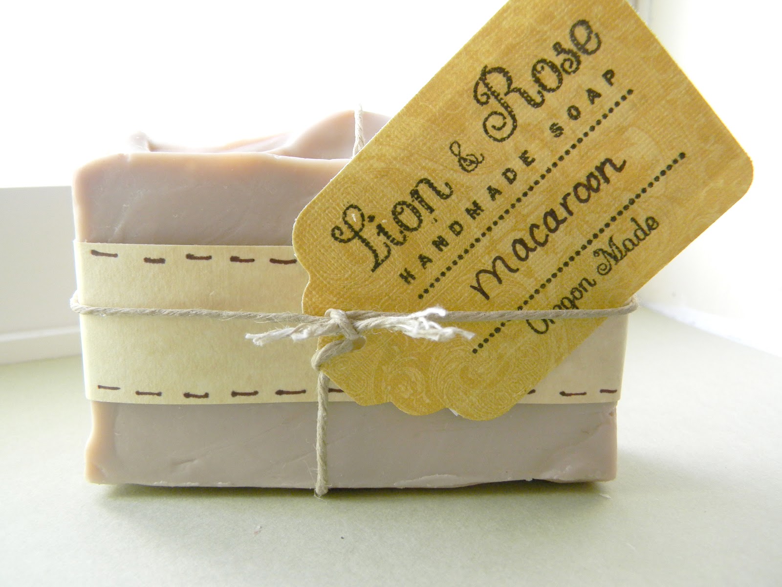 Lion & Rose Handmade Soap Blog Soap Packaging!