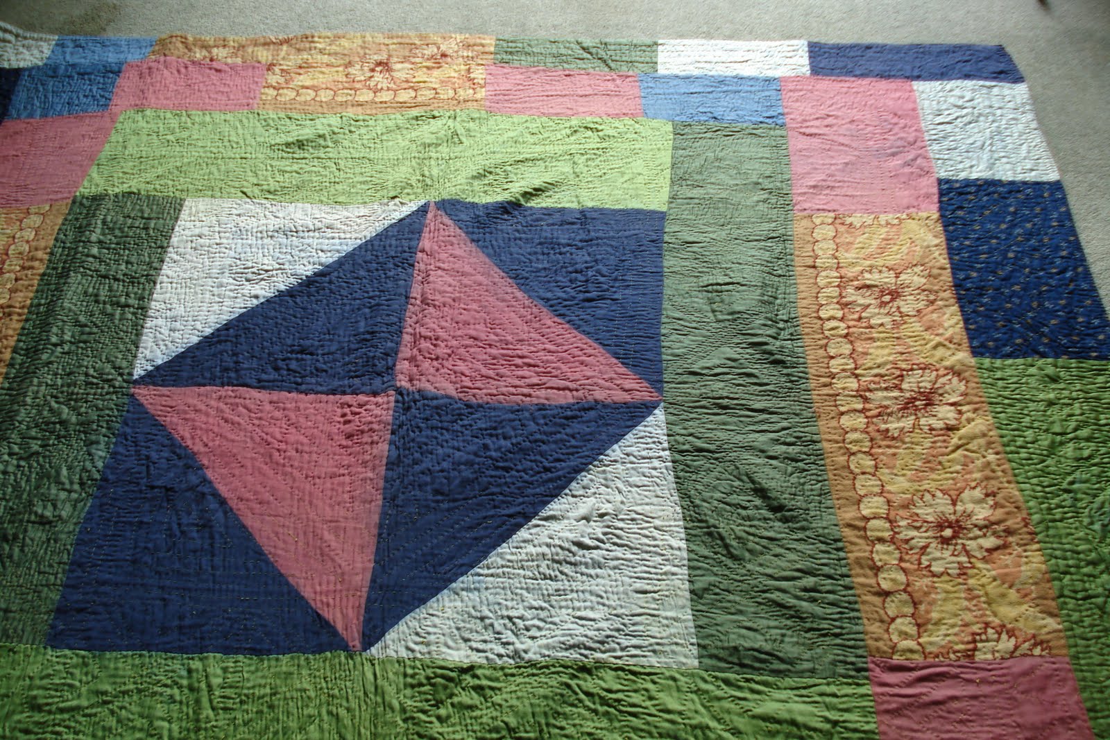 Welsh Quilts Welsh patchwork Quilt