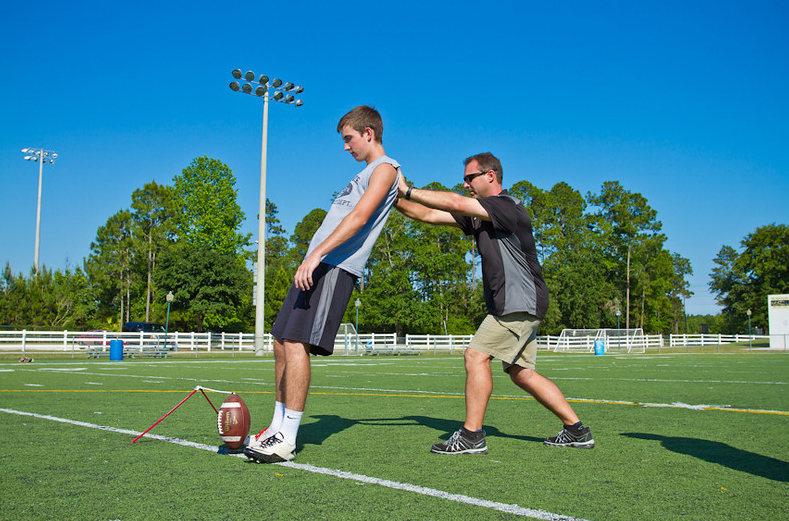 MICHAEL HUSTED Kickin it with Retired NFL Kicker & NCS Kicking Coach