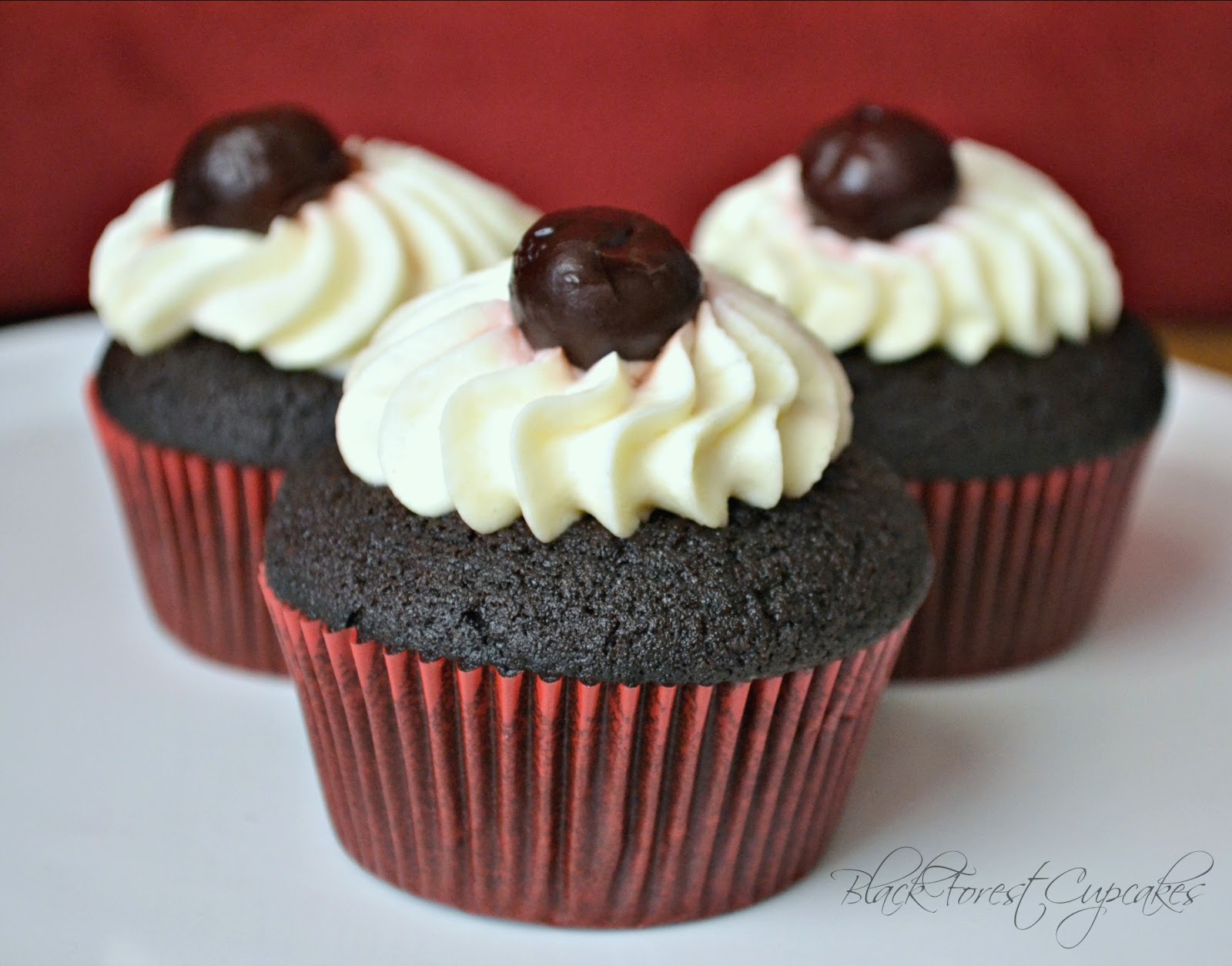 non alcoholic black forest cupcakes non alcoholic black forest cupcakes