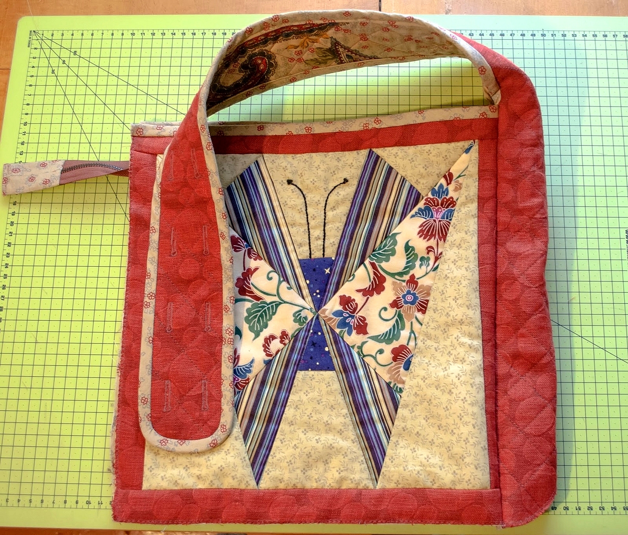 Patchwork Bag "Butterfly" DIY Tutorial Ideas!