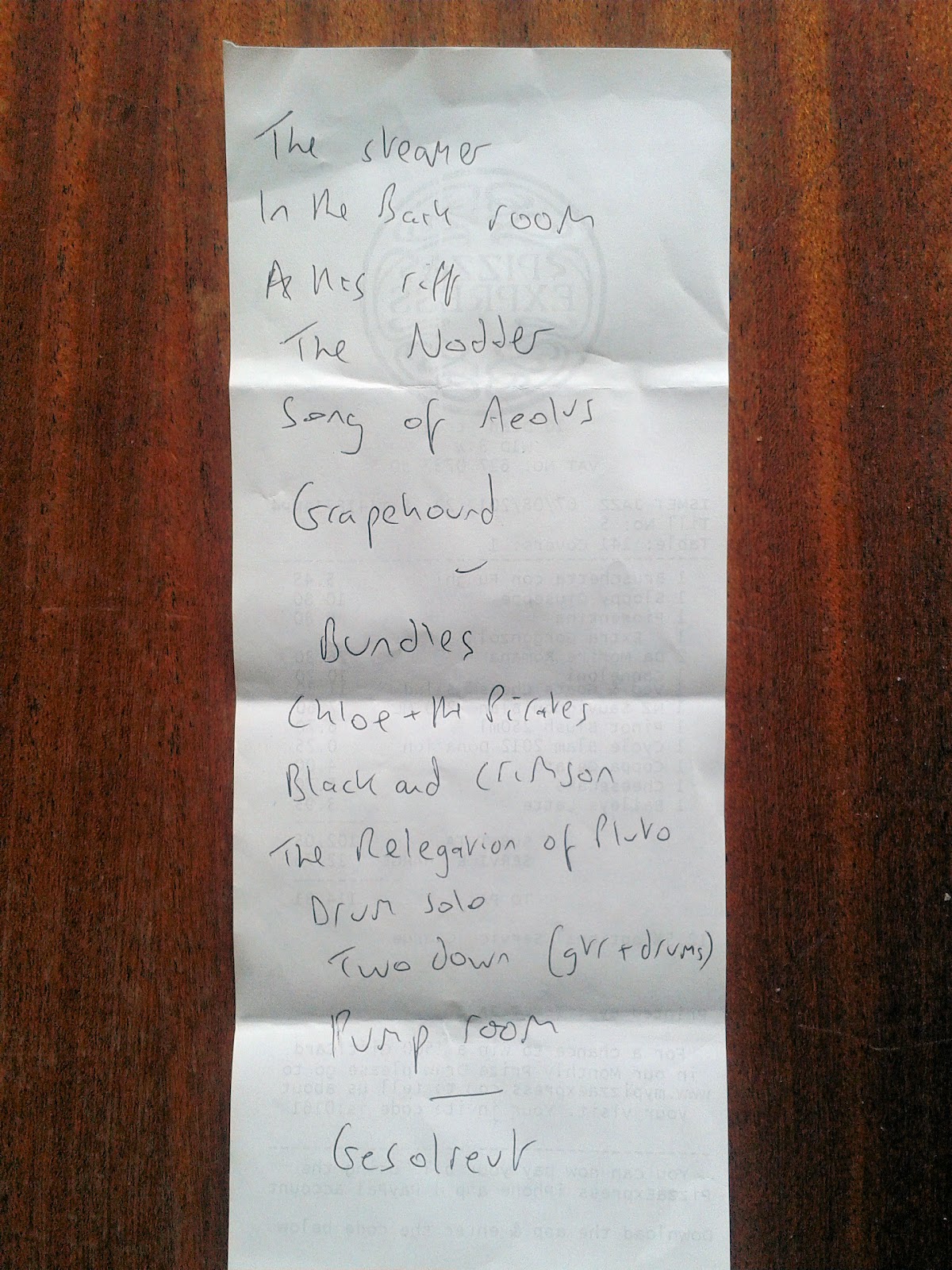 Sometimes the best gigs are those attended at short notice, and this title=