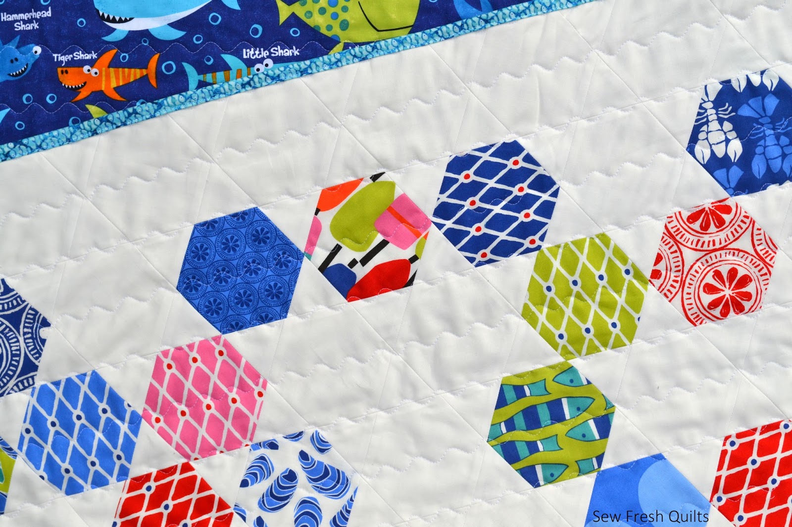 Sew Fresh Quilts Beach House Baby Quilt