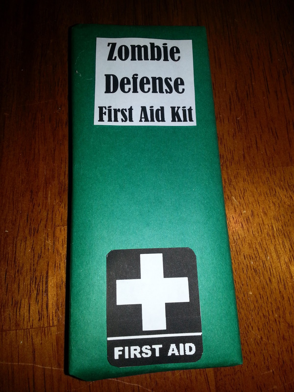 Talented Terrace Girls DIY Thursday Zombie Survival Kit