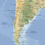 Mapa de la República Argentina. Publicado por sikania en 05:28 mapaargentina