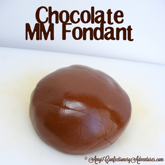 Amy's Confectionery Adventures Chocolate Marshmallow Fondant