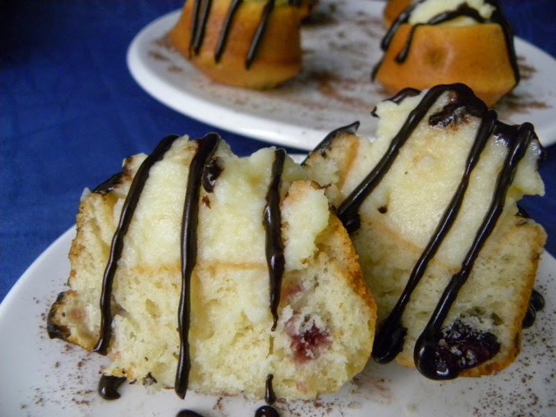 TRASTEANDO EN MI COCINA MUFFINS BOSTON CREAM, 25º DESAFÍO EN LA COCINA