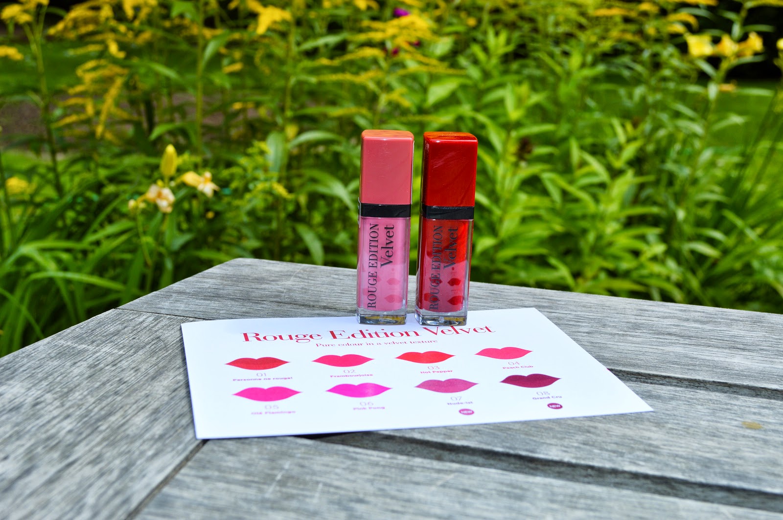 Bourjois Rouge Edition Velvet in 07 Nude-ist and 08 Grand Cru Review