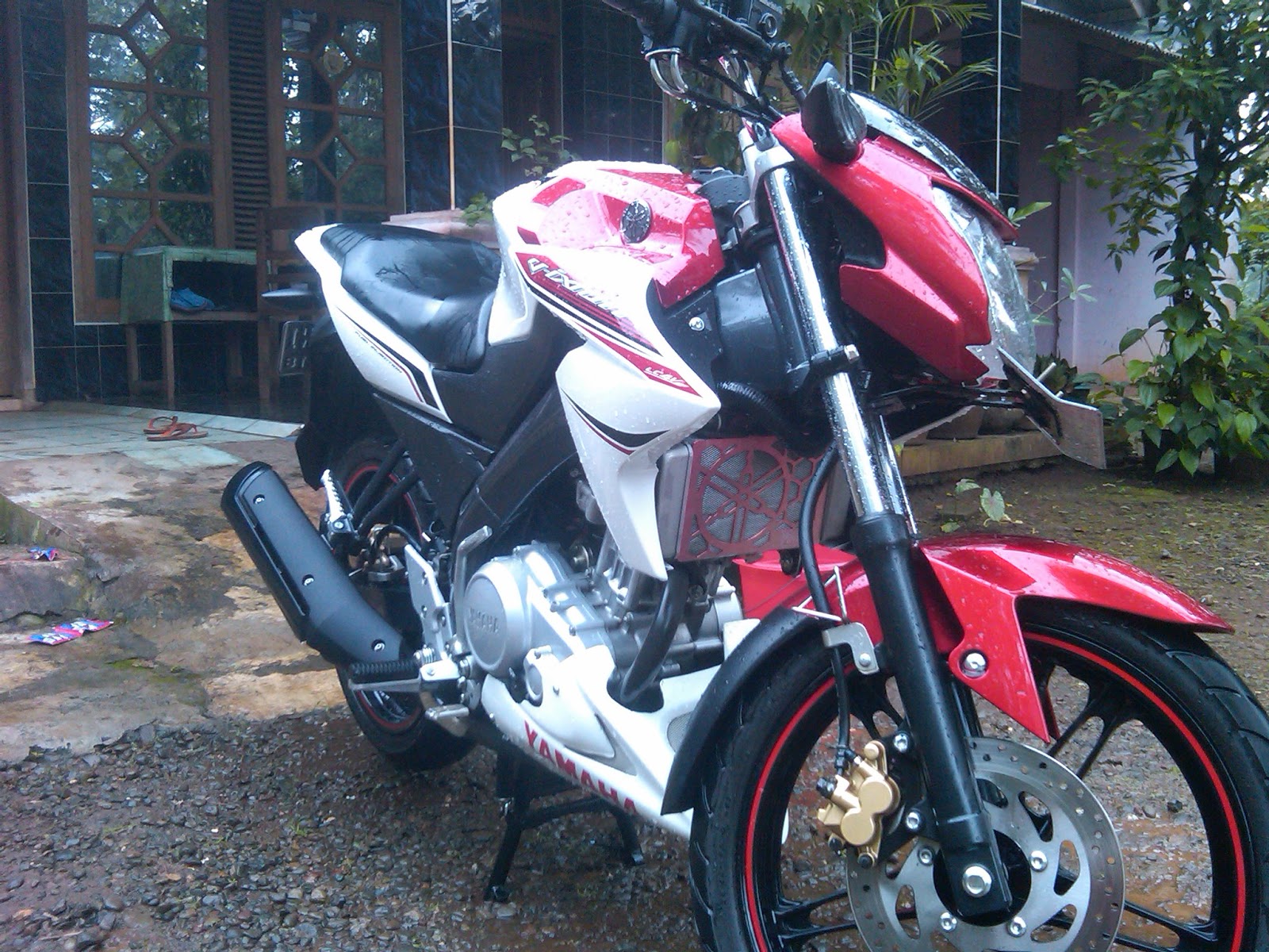 Half Fairing New Vixion Lightning NVL Modifikasi Fairing Motor