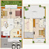 Duplex floor layouts.