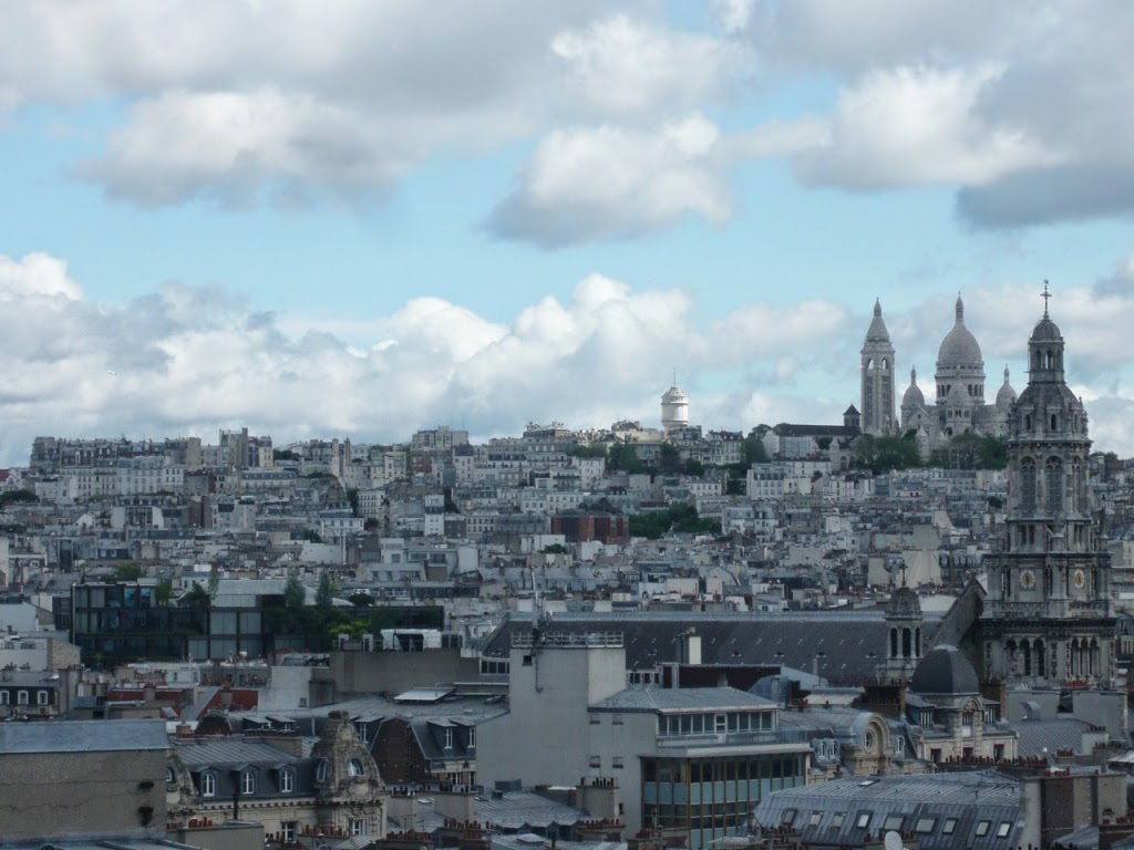 Vue panoramique de Paris - Printemps Haussmann