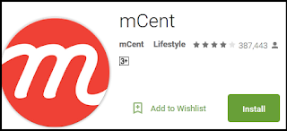 Download Mcent app
