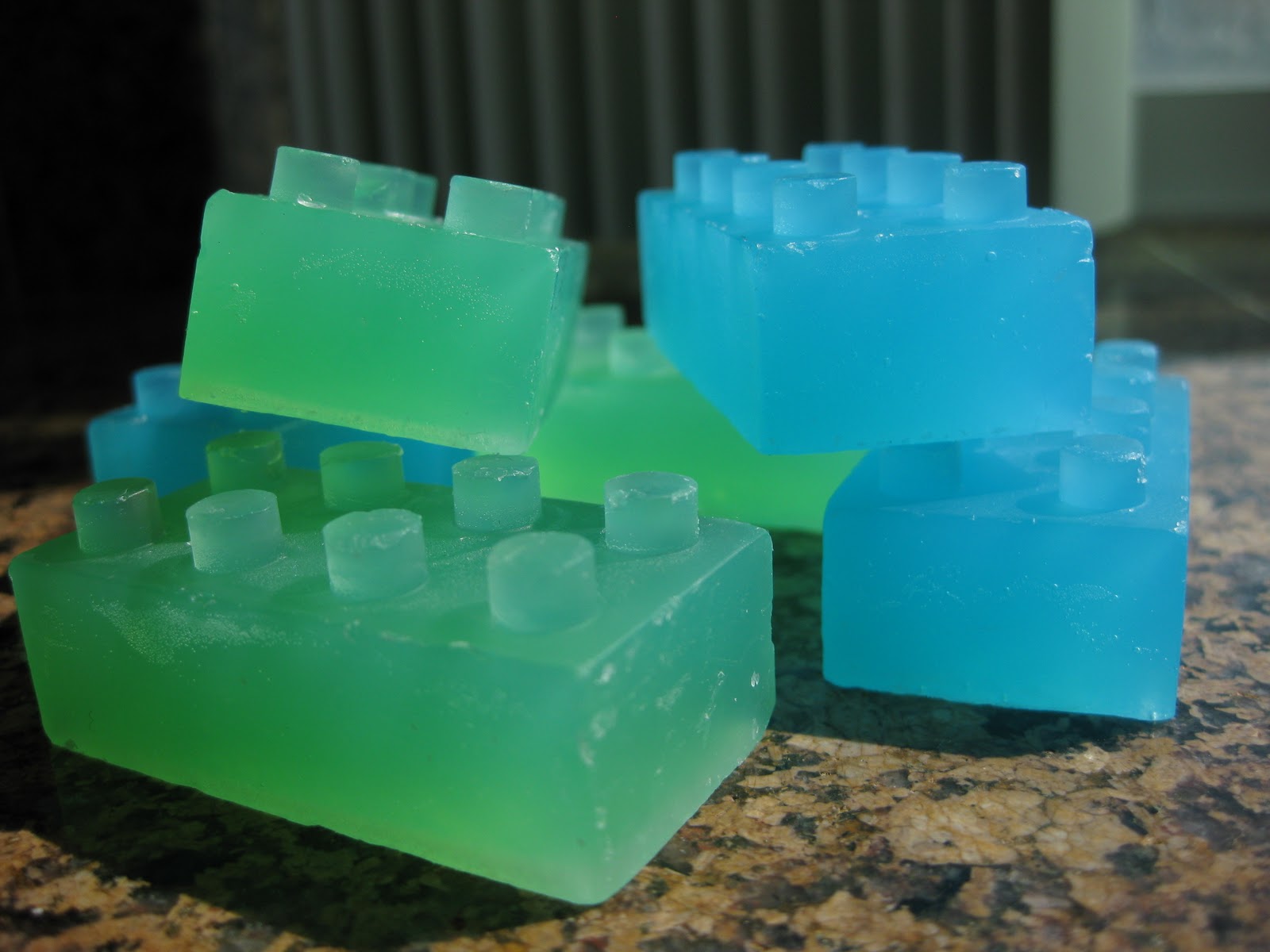 Bee in my Lego Party lego mold! Soap, chocolates, and gummies!