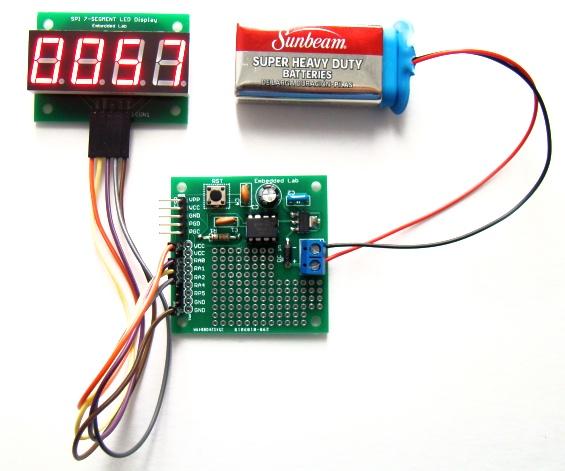 Microcontroller based mini projects