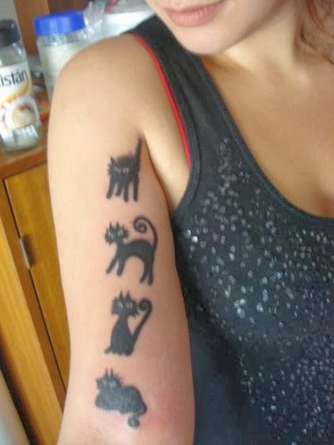 Tatuagens Tatuagens de Gato