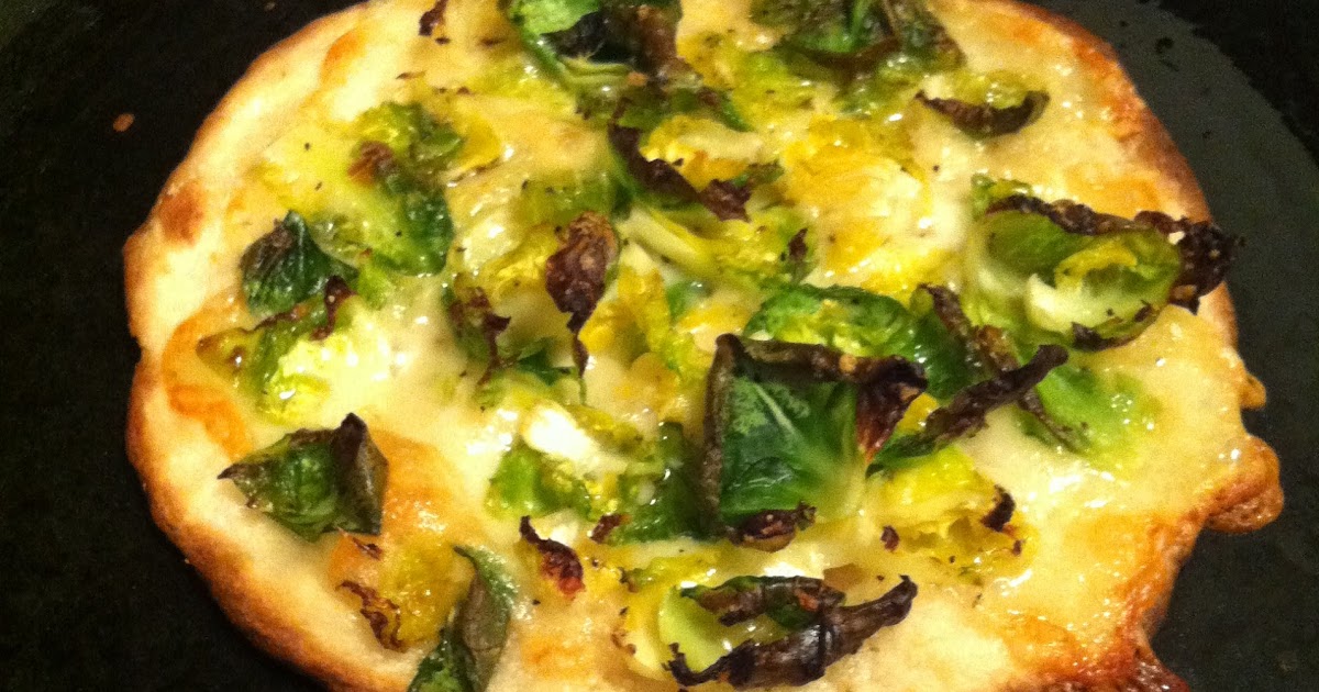 Last Nights Dinner Brussel Sprouts Pizza