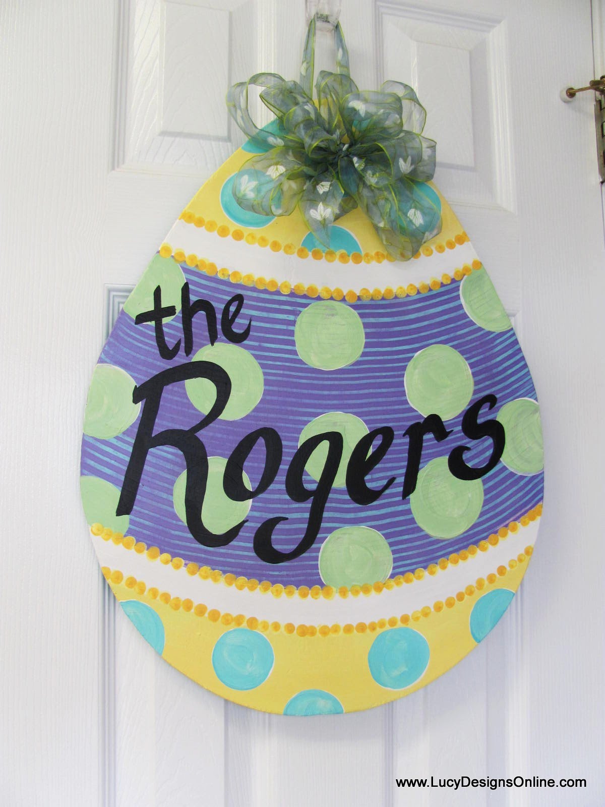 Easter Wood Decor