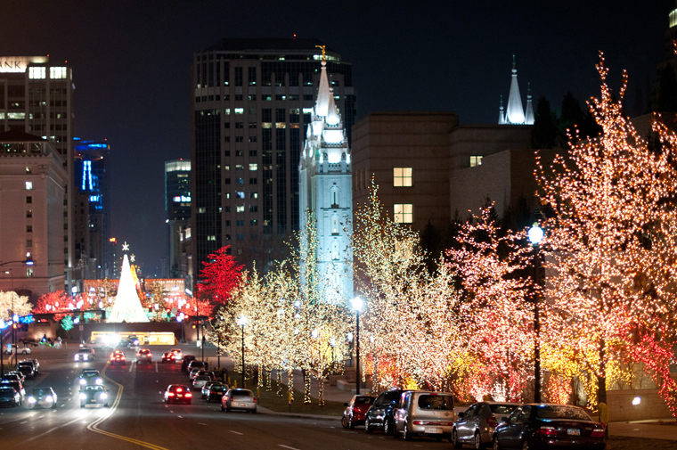 Jennie Rae Photography christmas in salt lake city.