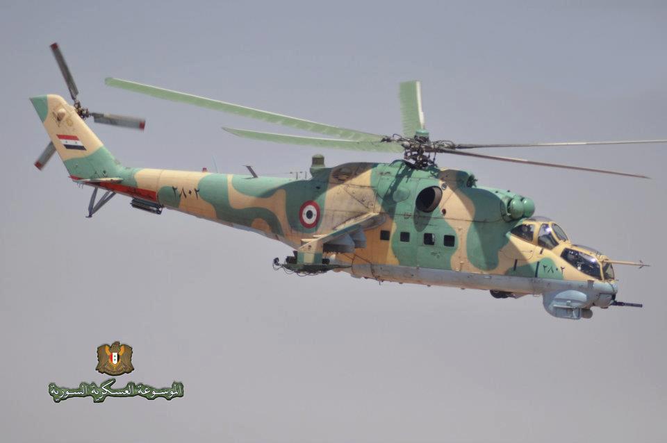 Armée Syrienne / Syrian Armed Forces / القوات المسلحة السورية - Page 11 MI-25+2802+SIRIO+2