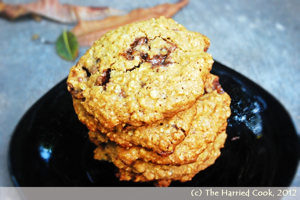 The Harried Cook Mars Bar Chunk Cookies